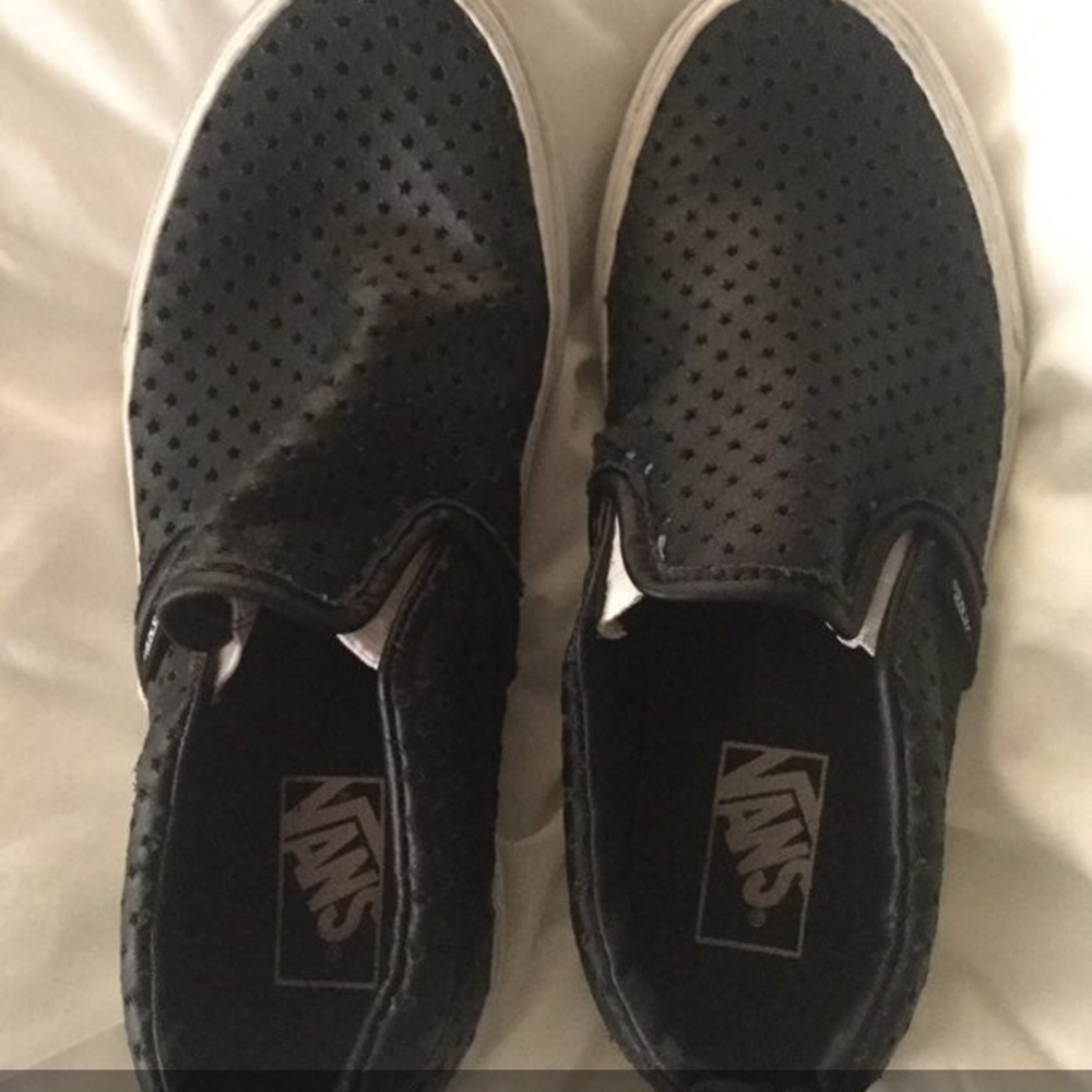 Black Vans Slip-Ons